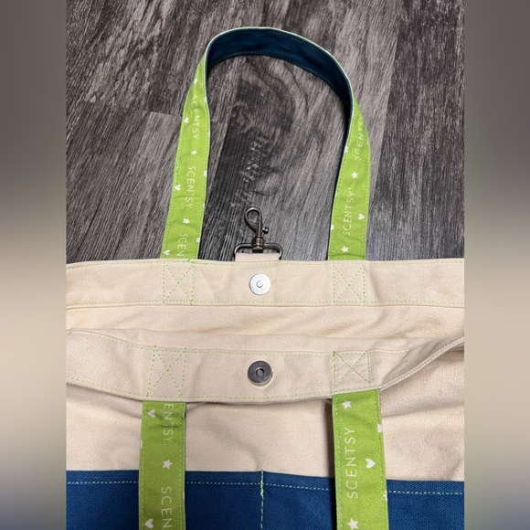 SCENTSY Convertible CANVAS Backpack TOTE Consultant - Picture 8 of 16